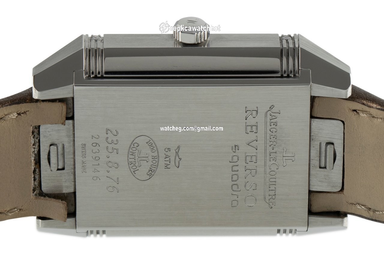 Jaeger-LeCoultre Reverso Squadra Lady Duetto Womens watch Automatic Steel 235.8.76 4