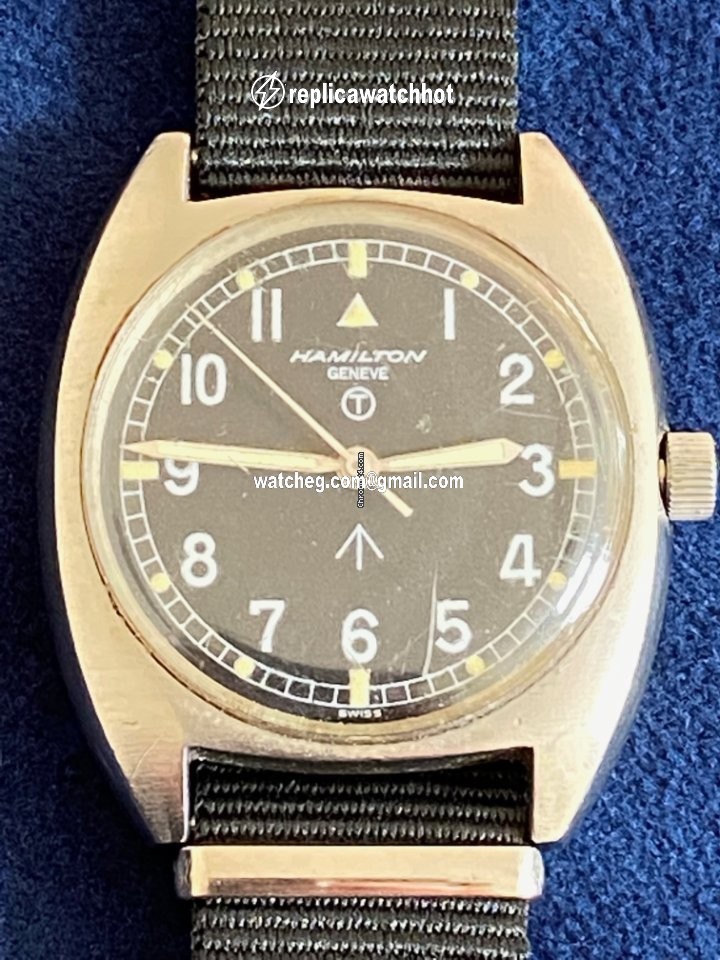 Hamilton Mens watch Unisex Manual winding Steel 382 75 4