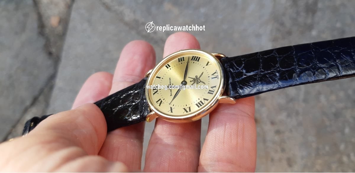 Baume & Mercier Mens watch Unisex Manual winding Yellow gold 35108 4