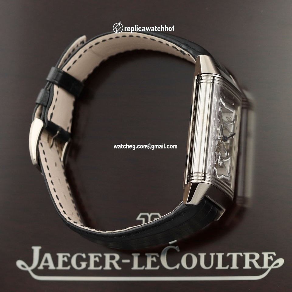 Jaeger-LeCoultre Grande Reverso Mens watch Unisex Manual winding White gold 37335x1 273.3.48 4
