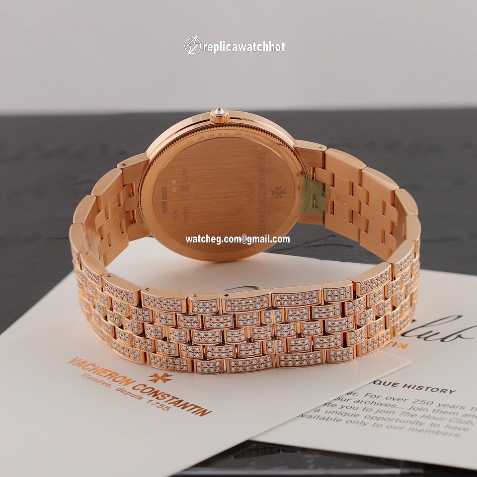 Vacheron Constantin Patrimony Mens watch Unisex Manual winding Rose gold 81575 v02r-9275 4