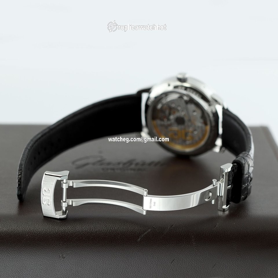 Glashtte Original Senator Perpetual Calendar Mens watch Unisex Automatic Steel 100-02-25-12-05 4