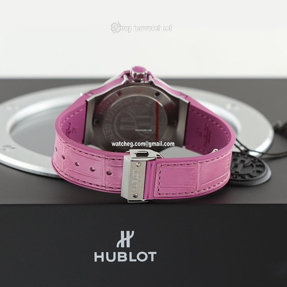 Hublot Big Bang Tutti Frutti Womens watch Quartz Steel 361.sv.6010.lr.1905 Purple 4