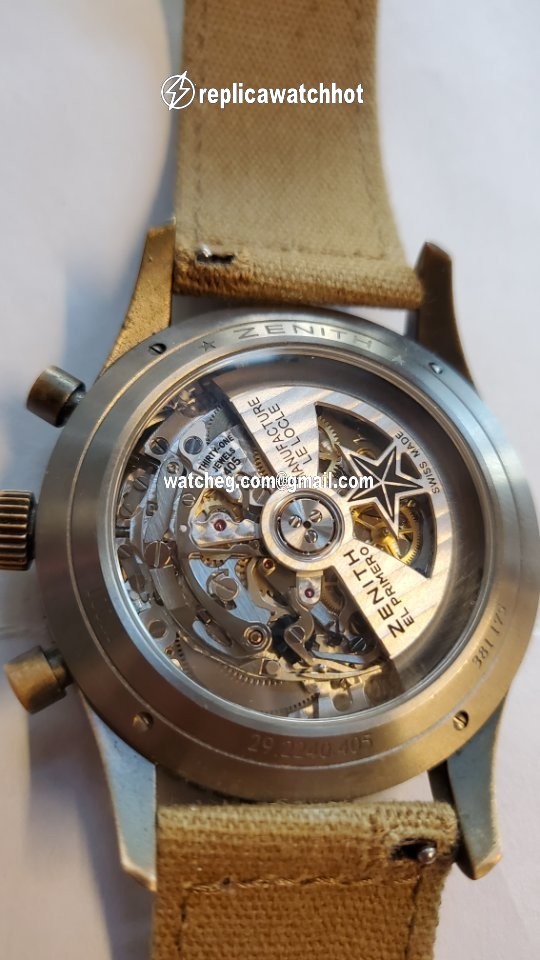Zenith Pilot Mens watch Unisex Automatic Bronze 29.2240.405 18.C801 4