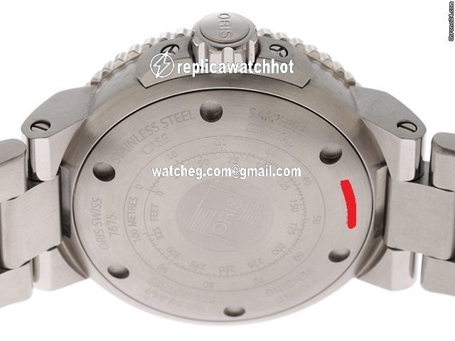 Oris Aquis Depth Gauge Mens watch Unisex Automatic Steel 01 733 7675 4154 4