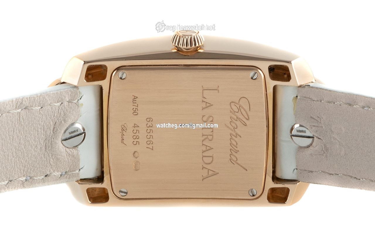 Chopard La Strada Womens watch Quartz Red gold 4585 4