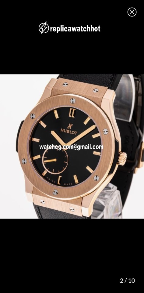 Hublot Classic Fusion Ultra-Thin Mens watch Unisex Manual winding Rose gold 515.OX.1280.LR 4