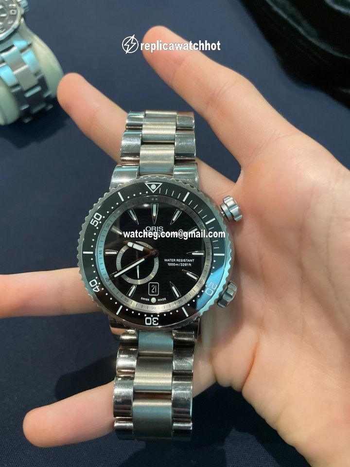Oris Divers Titan Mens watch Unisex Automatic Titanium 01 743 7638 7454-07 8 24 70PEB 4