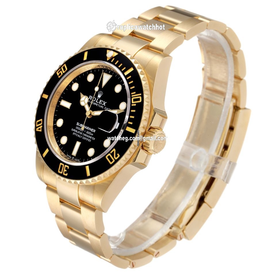 Rolex Submariner Date Mens watch Unisex Yellow gold Automatic 126618 4