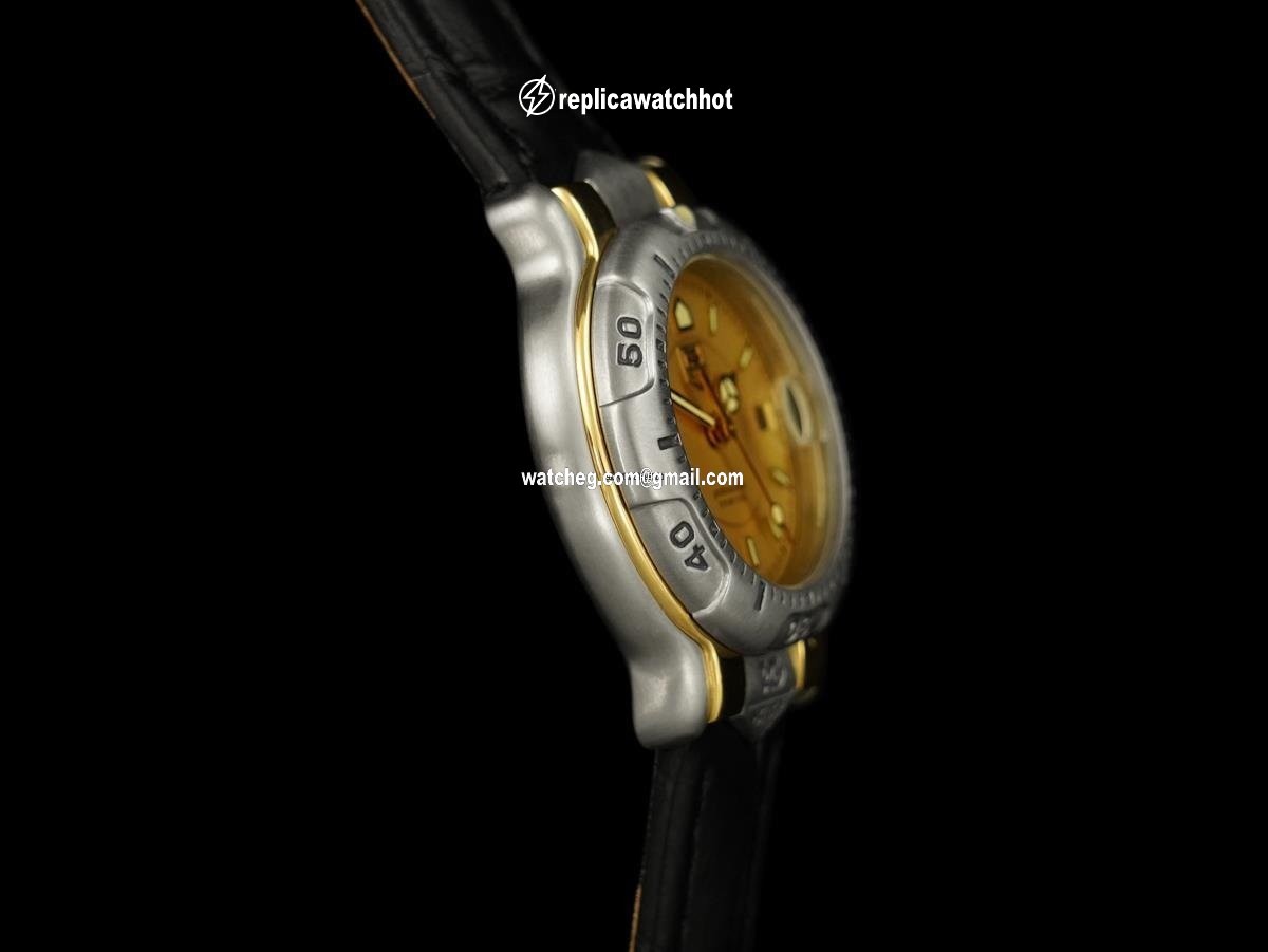 TAG Heuer 6000 Womens watch Quartz Gold Steel 8290 4