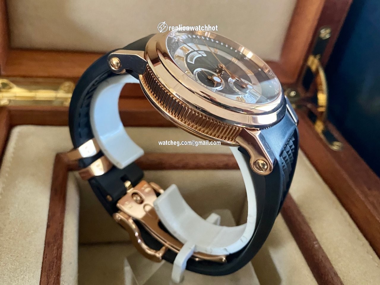 Breguet Marine Mens watch Unisex Automatic Rose gold 5827BR Z2 5ZU 4