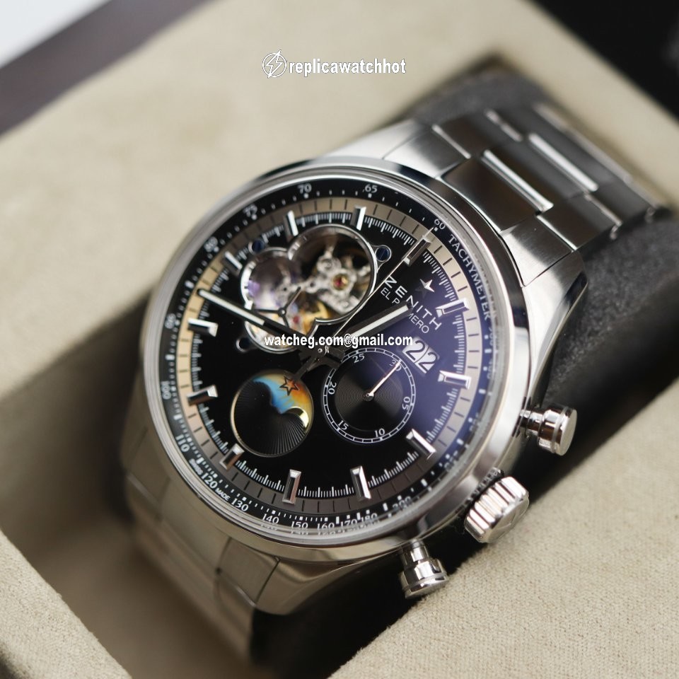 Zenith El Primero Chronomaster Mens watch Unisex Automatic Steel 03.2160.4047 21.M2160 4
