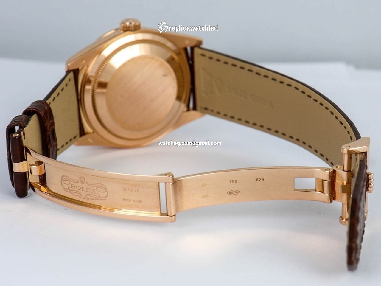 Rolex Day-Date 36 Mens watch Unisex Rose gold Automatic 118135 4
