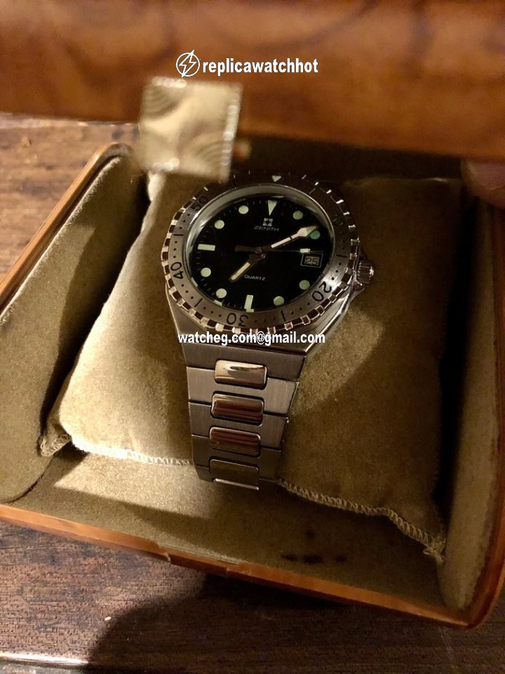 Zenith Mens watch Unisex Quartz Steel 02 0290 495 4