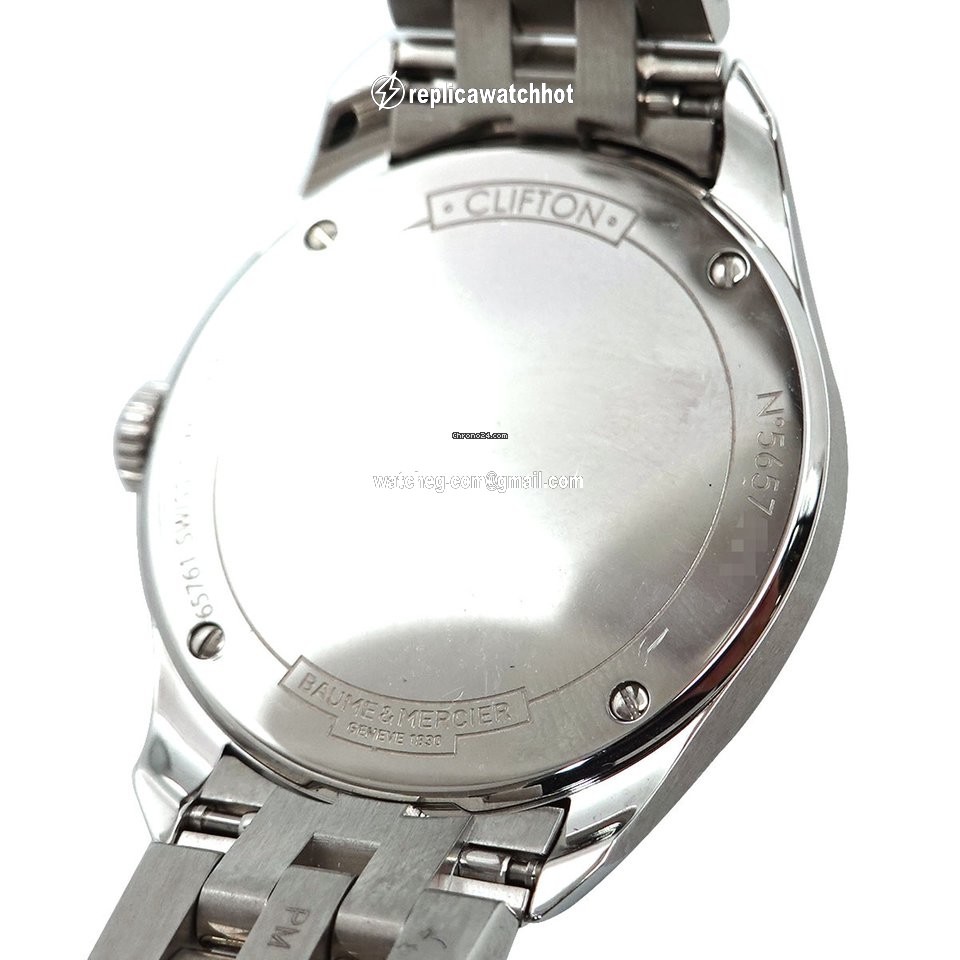 Baume & Mercier Clifton Womens watch Quartz Steel MOA10176 4