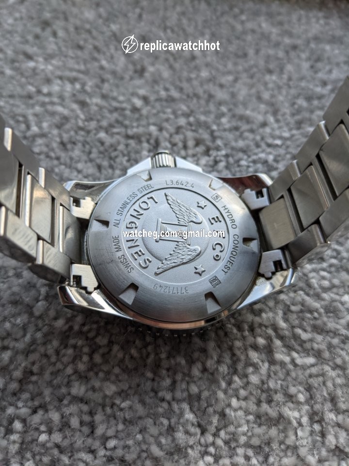 Longines HydroConquest Mens watch Unisex Automatic Steel L3.642.4.56.6 4