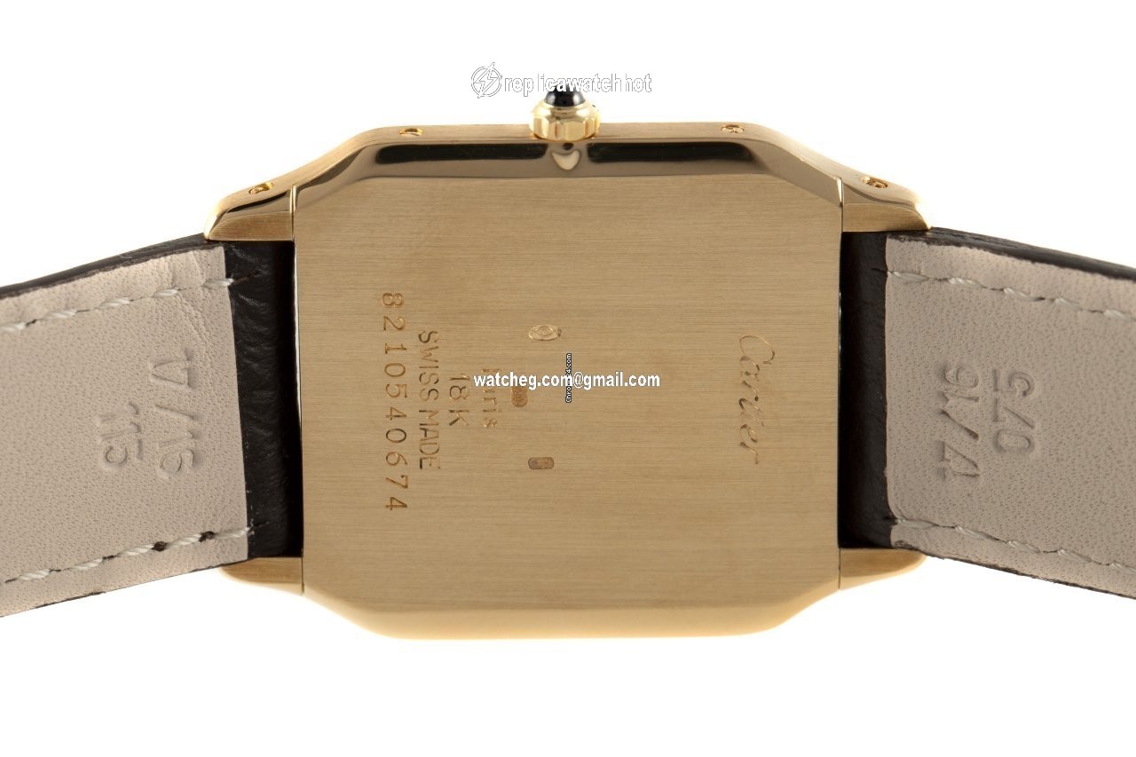 Cartier Santos Dumont Mens watch Unisex Manual winding Yellow gold 1575 4