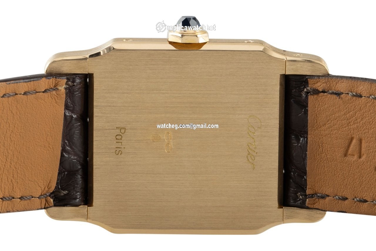 Cartier Santos Dumont Womens watch Manual winding Yellow gold 15751 4