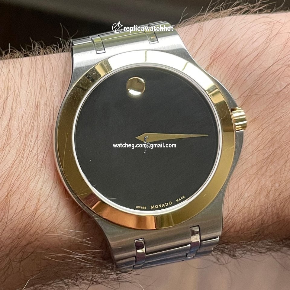 Movado Mens watch Unisex Quartz Steel 01.1.20.1129 4