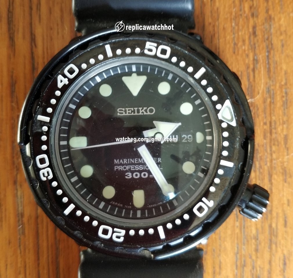 Seiko Marinemaster Mens watch Unisex Quartz Steel SBBN035 4