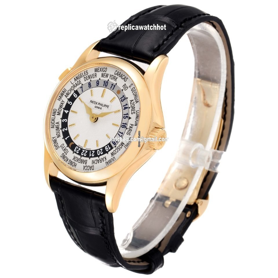 Patek Philippe World Time Mens watch Unisex Automatic Yellow gold 5110J 4