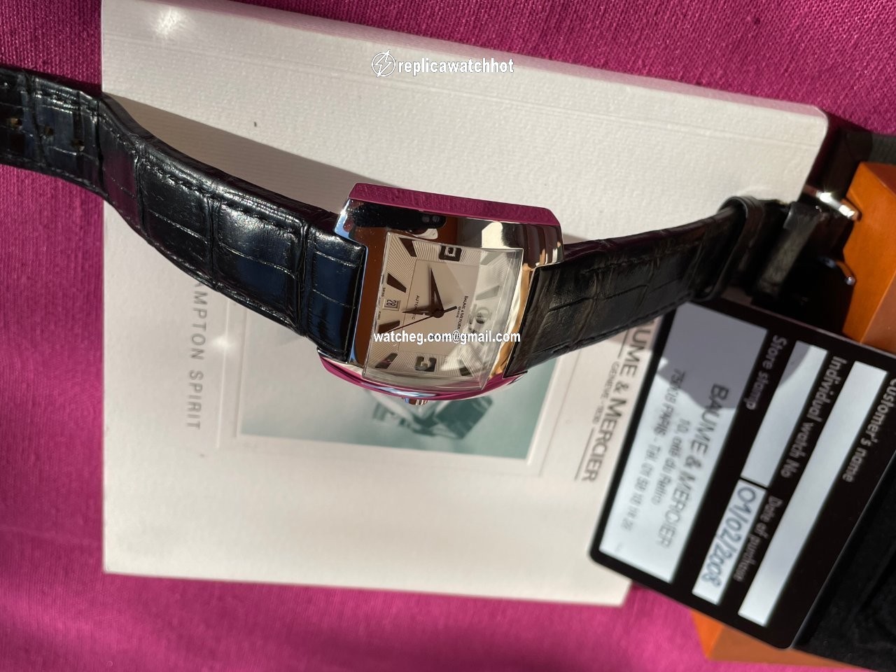 Baume & Mercier Hampton Mens watch Unisex Automatic Steel M0A08369 4