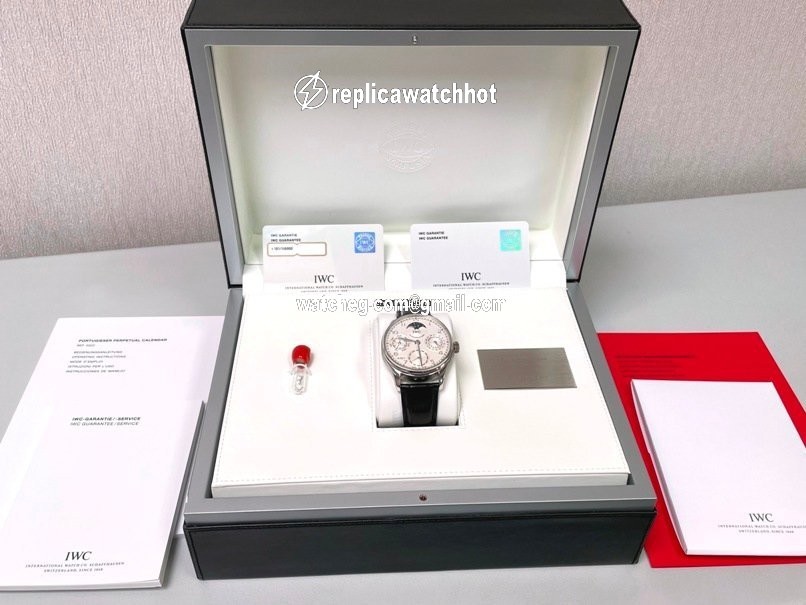 IWC Portuguese Perpetual Calendar Mens watch Unisex Automatic Platinum IW5022-19 4