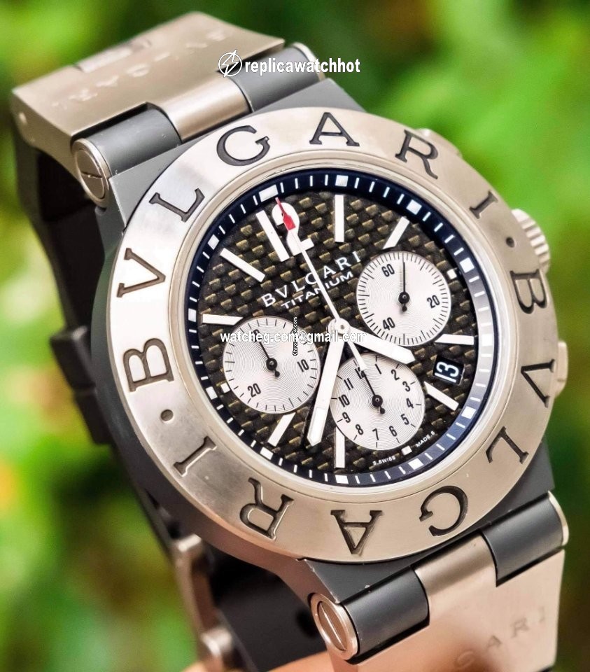 Bulgari Diagono Mens watch Unisex Automatic Titanium TI 44 TA CH 4