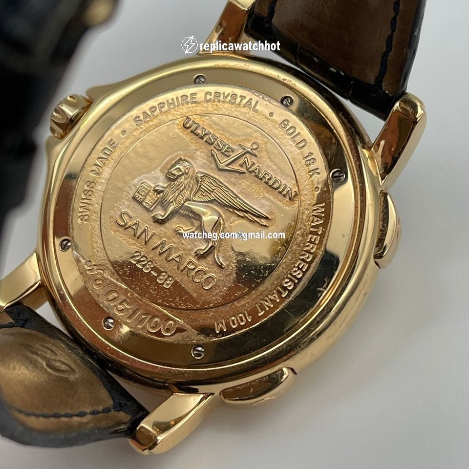 Ulysse Nardin San Marco Mens watch Unisex Automatic Rose gold 226-88 4