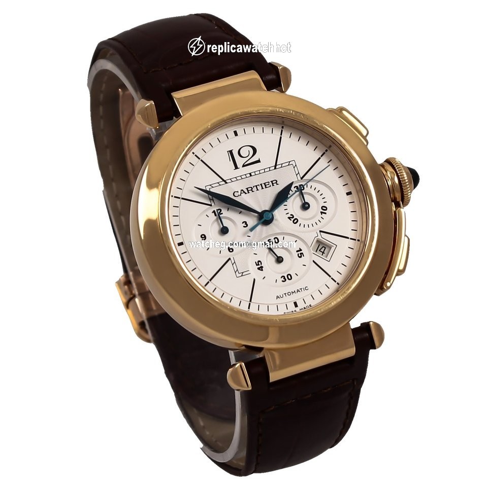 Cartier Pasha Mens watch Unisex Automatic Yellow gold W3020151 4