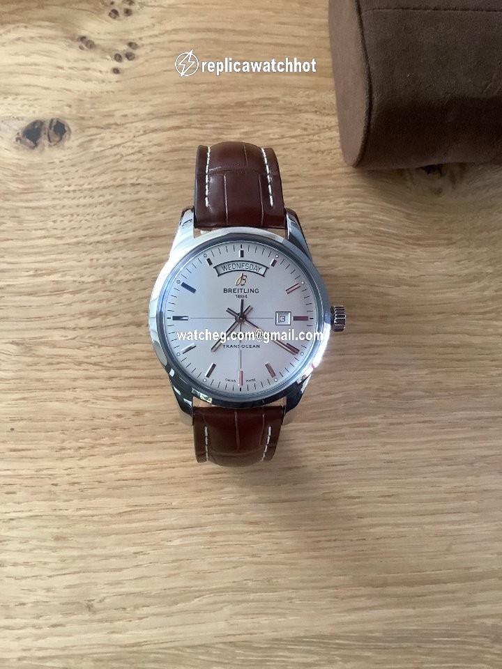 Breitling Transocean Day & Date Mens watch Unisex Steel A4531012|G751|739P|A20BA.1 4
