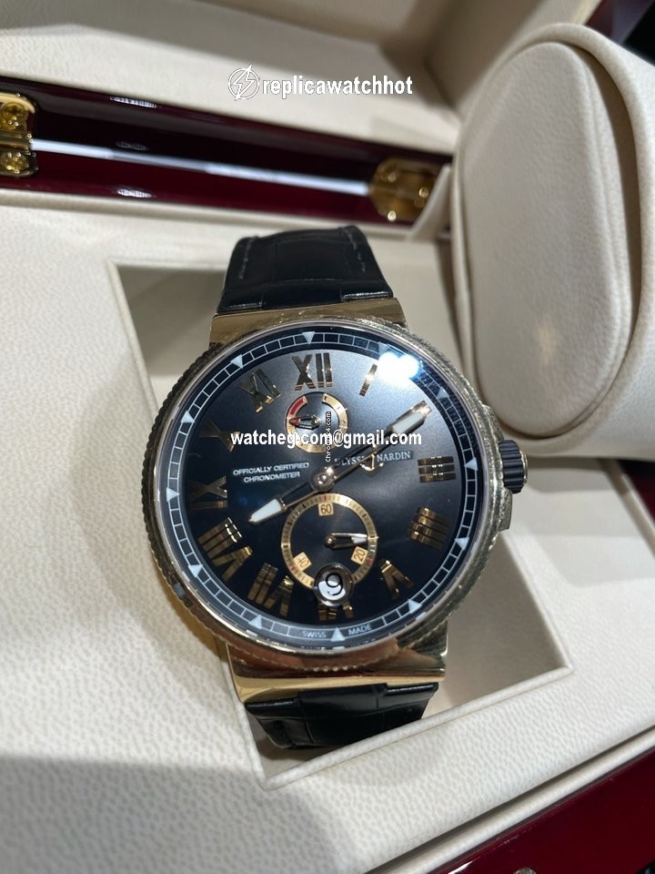 Ulysse Nardin Marine Chronometer Manufacture Mens watch Unisex Automatic Rose gold 1186-122 4