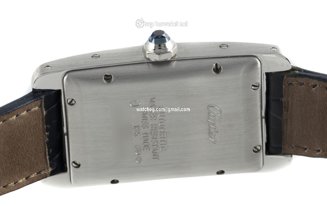 Cartier Tank Americaine Mens watch Unisex Automatic White gold 1726 4