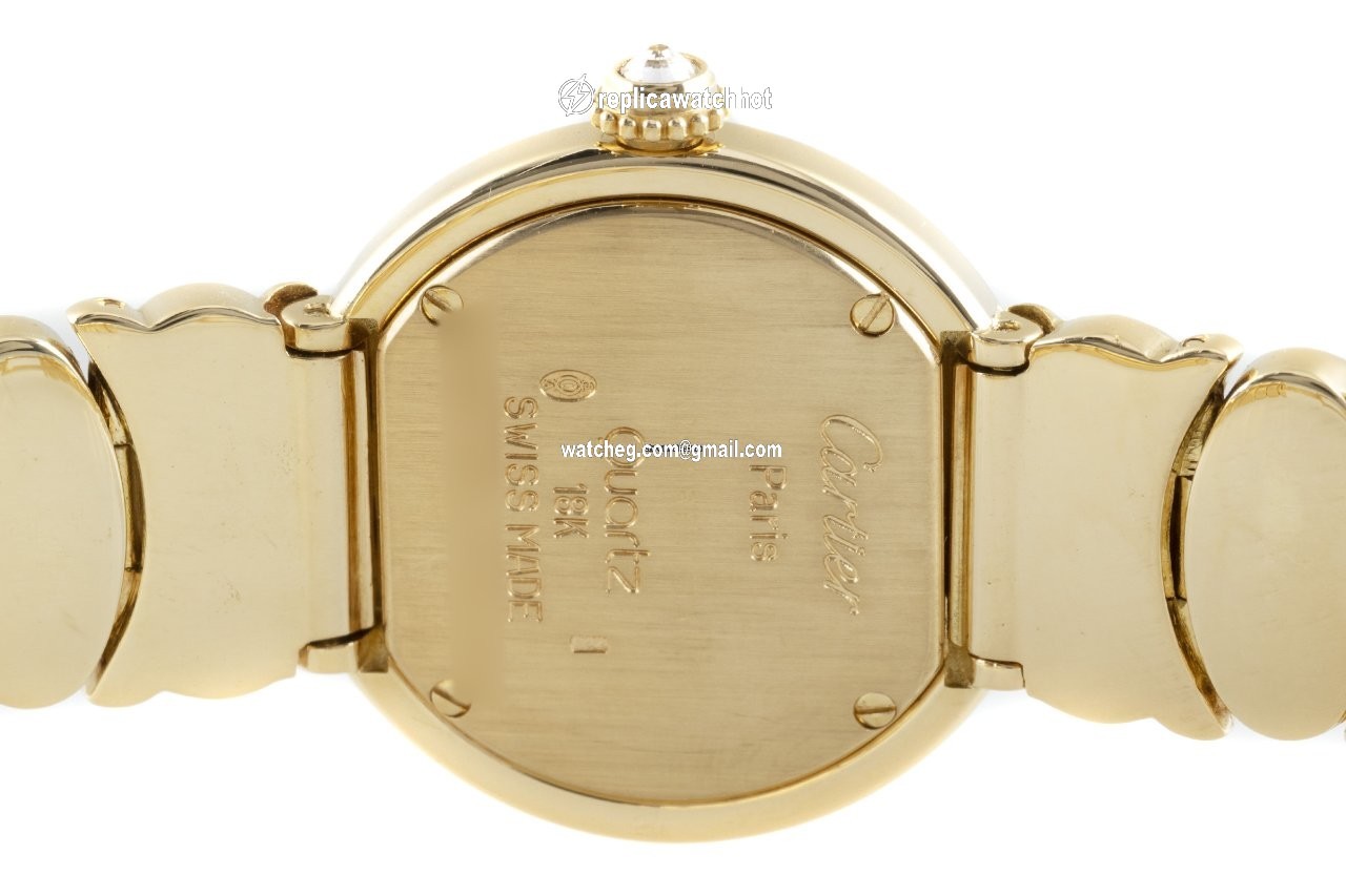 Cartier Baignoire Womens watch Quartz Yellow gold 8057 4