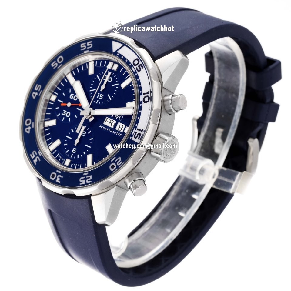 IWC Aquatimer Chronograph Mens watch Unisex Automatic Steel IW376711 4