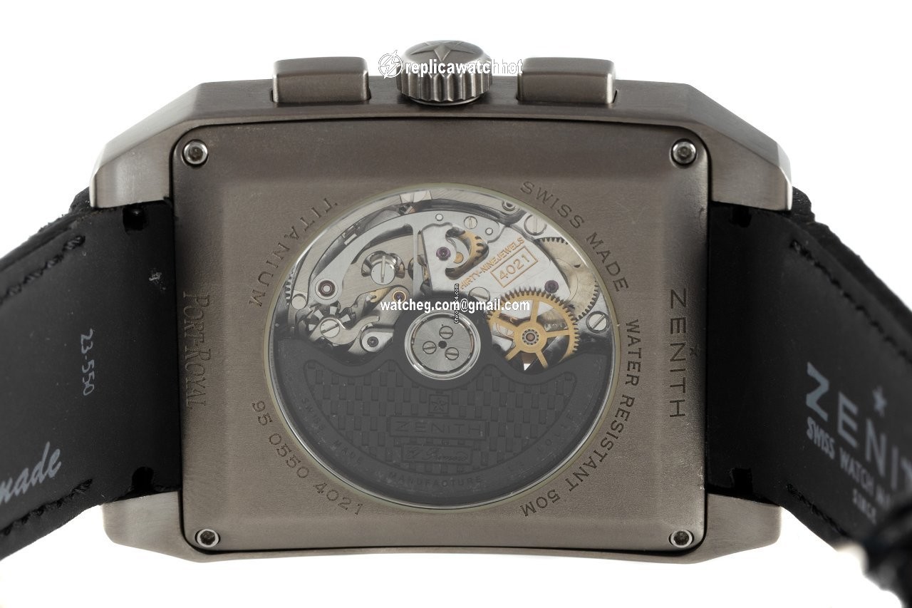 Zenith Port Royal Mens watch Unisex Automatic Titanium 95.0550.4021 4