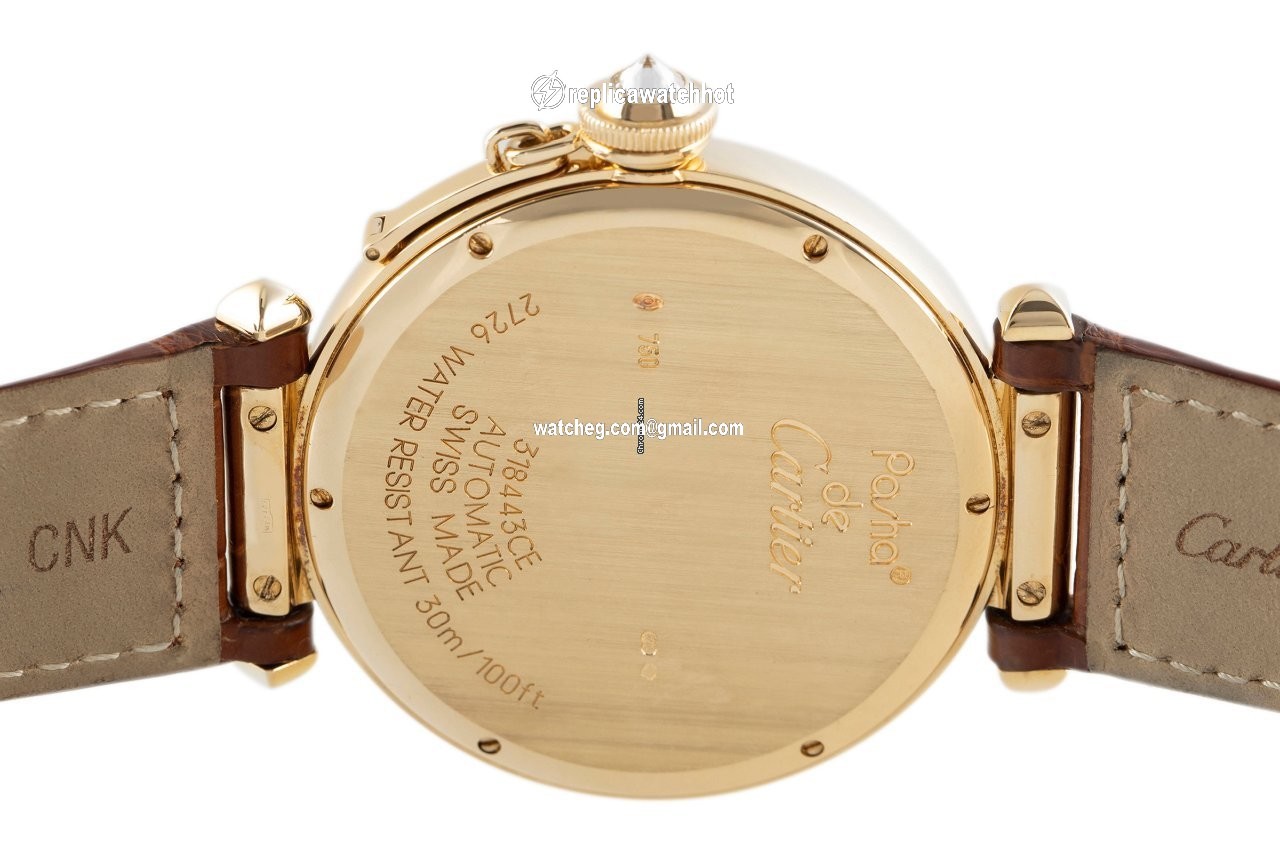 Cartier Pasha Womens watch Automatic Yellow gold WJ120351 4