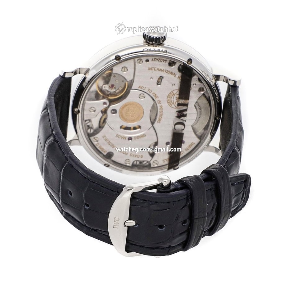 IWC Portofino Hand-Wound Mens watch Unisex Manual winding Steel IW5164-06 4