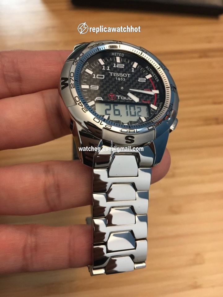 Tissot T-Touch II Mens watch Unisex Quartz Titanium T047.420.44.207.00 4