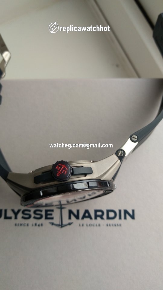 Ulysse Nardin Marine Mens watch Unisex Automatic Titanium 1183-170LE 93-NEMO 4