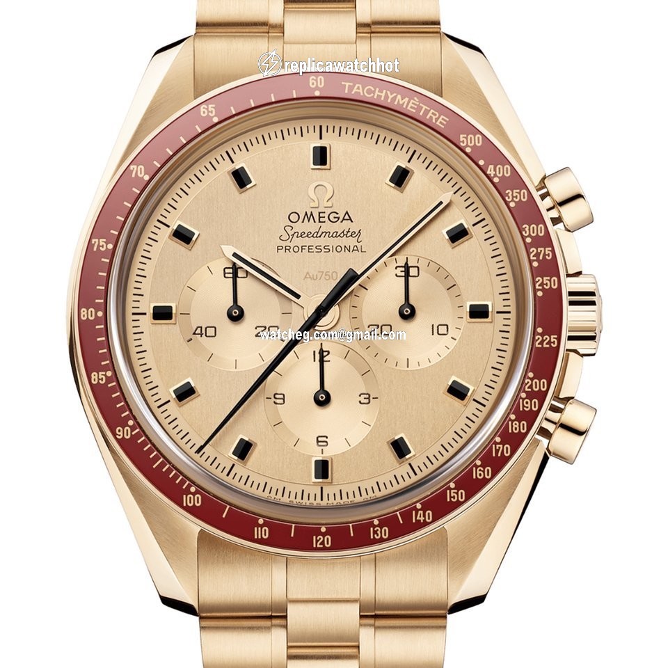 Omega Speedmaster Professional Moonwatch Mens watch Unisex Manual winding Yellow gold 310.60.42.50.99.001 4
