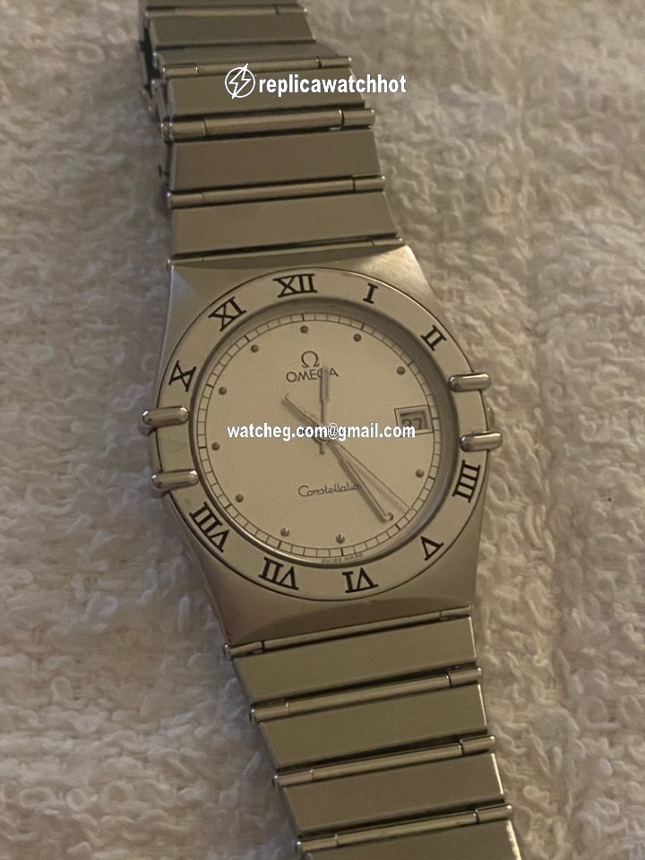 Omega Constellation Quartz Mens watch Unisex Quartz Steel 53428331 4