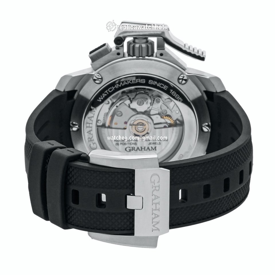 Graham Chronofighter Oversize Mens watch Unisex Automatic Steel 2CCAS.B36A 4