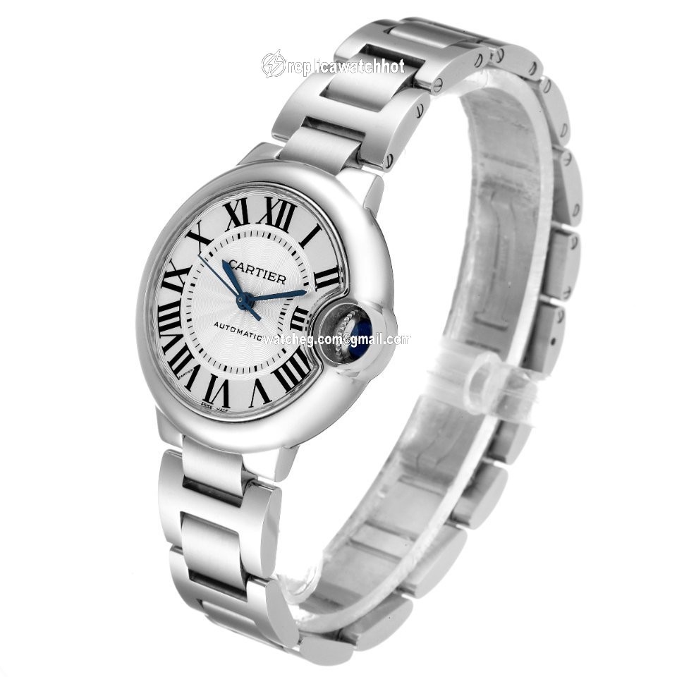 Cartier Ballon Bleu 33mm Womens watch Automatic Steel W6920071 4