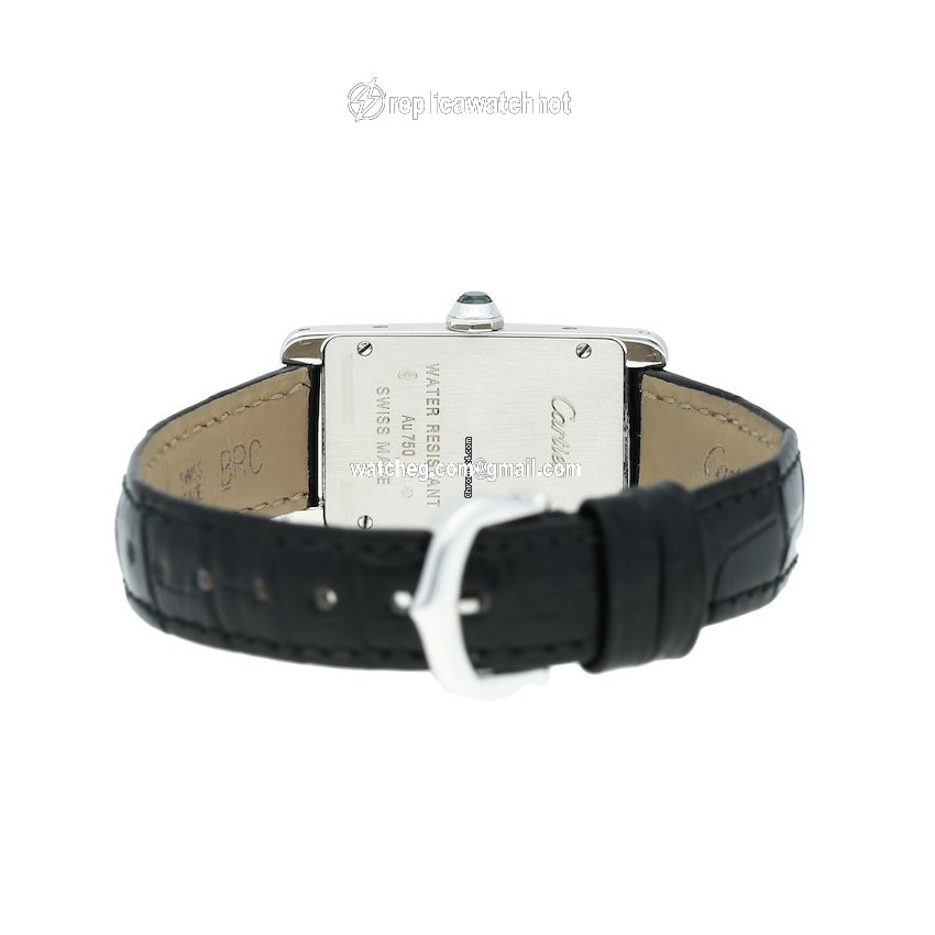 Cartier Tank Americaine Quartz White gold W2601956 4