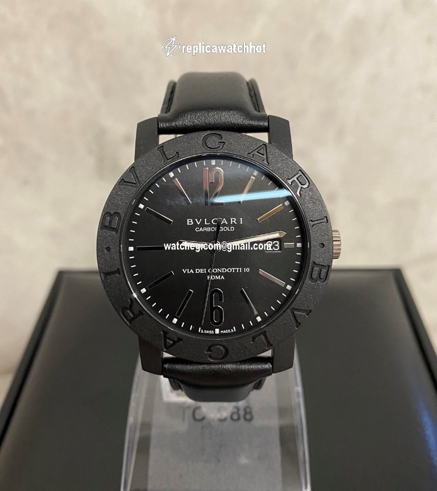 Bulgari Bulgari Mens watch Unisex Automatic Carbon BB40CL 4