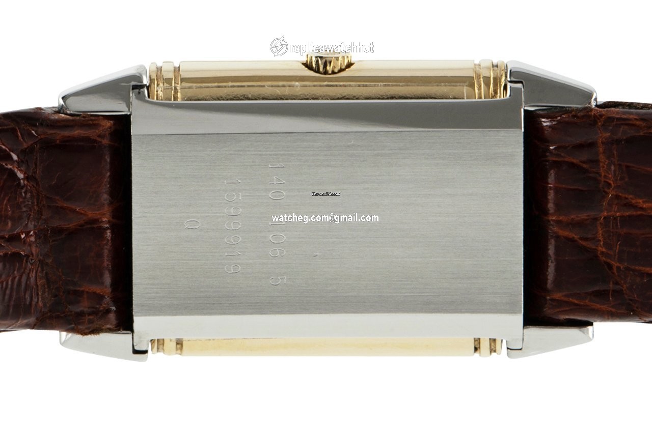 Jaeger-LeCoultre Reverso Lady Womens watch Quartz Gold Steel 140.106.5 4