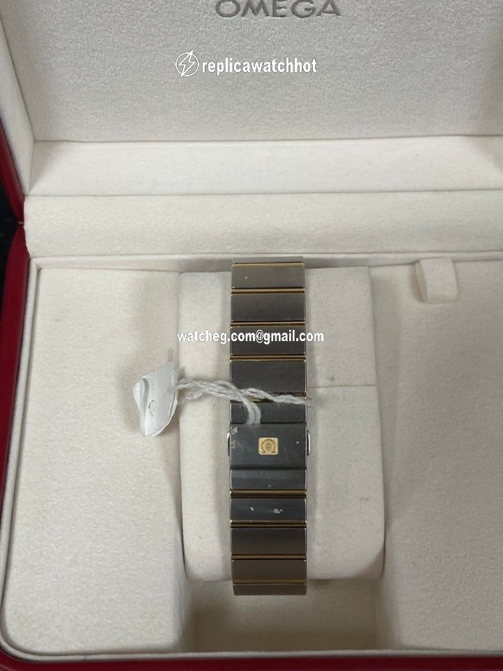 Omega Constellation Quartz Mens watch Unisex Quartz Gold Steel 123.20.35.60.02.002 4