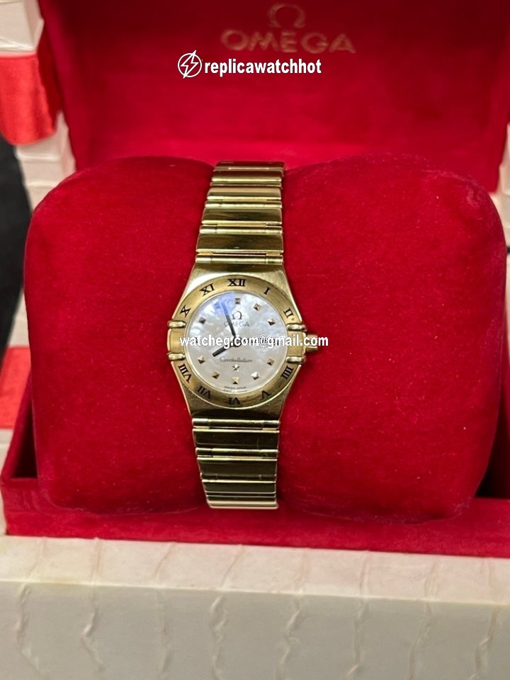 Omega Constellation Womens watch Automatic Yellow gold 6563 375 4