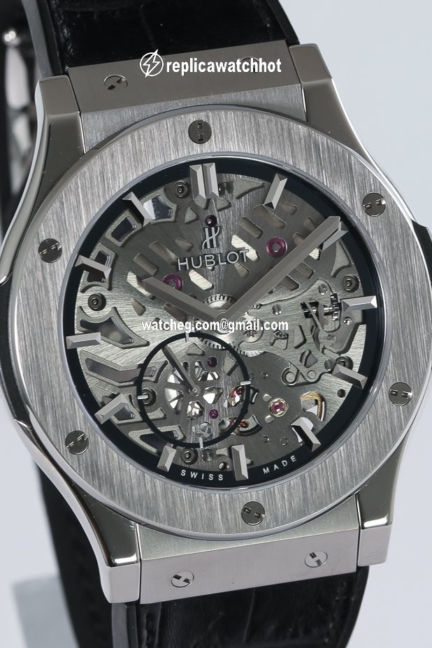 Hublot Classic Fusion Ultra-Thin Mens watch Unisex Manual winding Titanium 515.NX.0170.LR 4